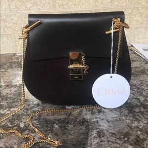 Chloe bag carbon brown